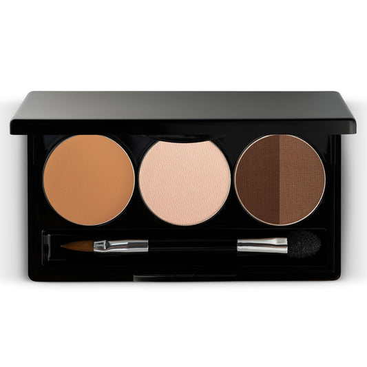 Jolie Pro Sculpting Brow Palette Kit (Brunette)