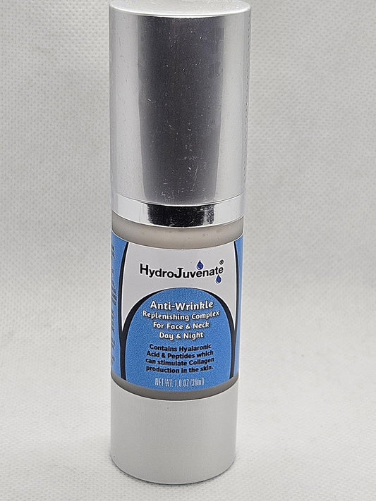 Anti-Wrinkle Hydrating Complex Day & Night | Collagen Peptide Complex, Hyaluronic Acid Moisturizer for Neck & Face | alldaygood beauty