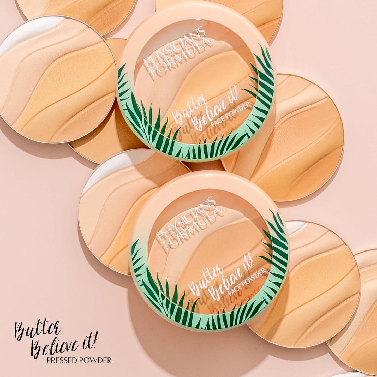 Physicians Formula Murumuru Butter Believe It! Pressed Face Powder, Buildable Coverage with Creamy Finish, Enriched with Amazonian Butters – Translucent