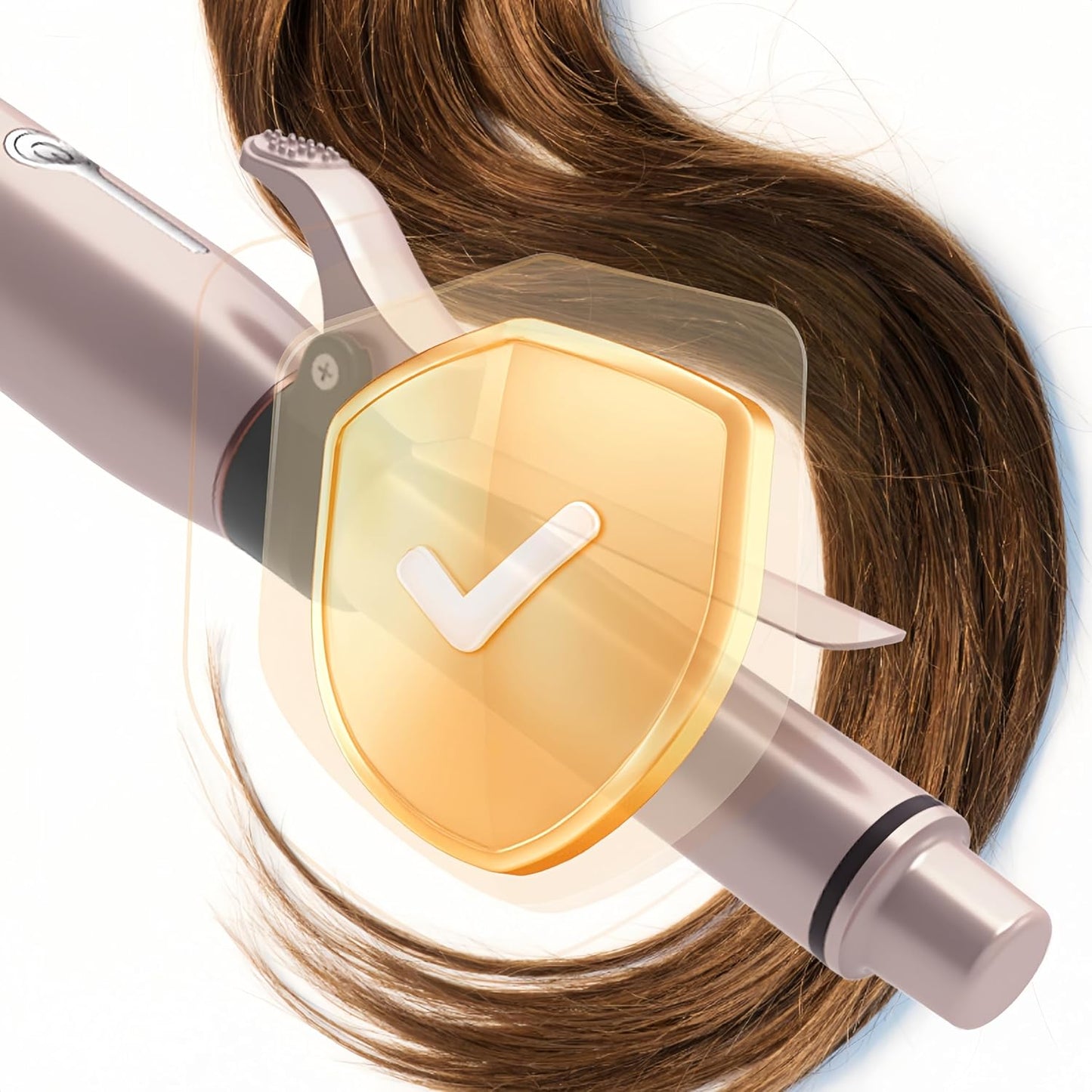 Cordless Curling Iron, Mini Curling Iron, Travel USB Rechargeable Ceramic Curling Wand,Hair Straightener and Curler 2 in 1, Mini Flat Iron with 3 Temp Setting, Curlers for Short Hair