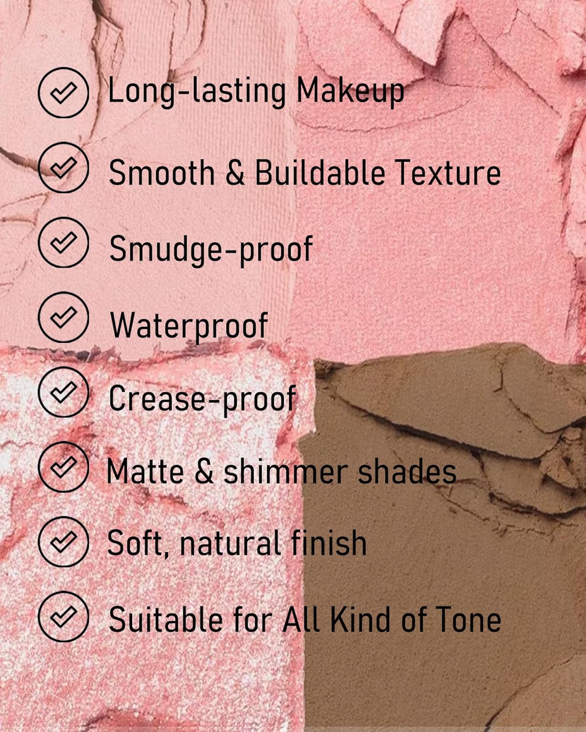 Single Glitter Eyeshadow, Shimmer Glitter Eye Shadow Champagne Light Glow Palette Makeup, High Pigment Waterproof Sparkly Pressed Eye Shadows Powder with Lightweight, Blendable for Daily Eye Look-432