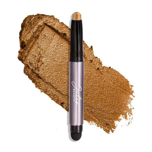 Julep Eyeshadow 101 Cream-to-Powder Waterproof Shadow Stick – Honey Gold Shimmer – Long-Lasting, Crease-Proof, Warm Golden Shimmer Cream Eyeshadow with Built-in Smudger | alldaygood beauty