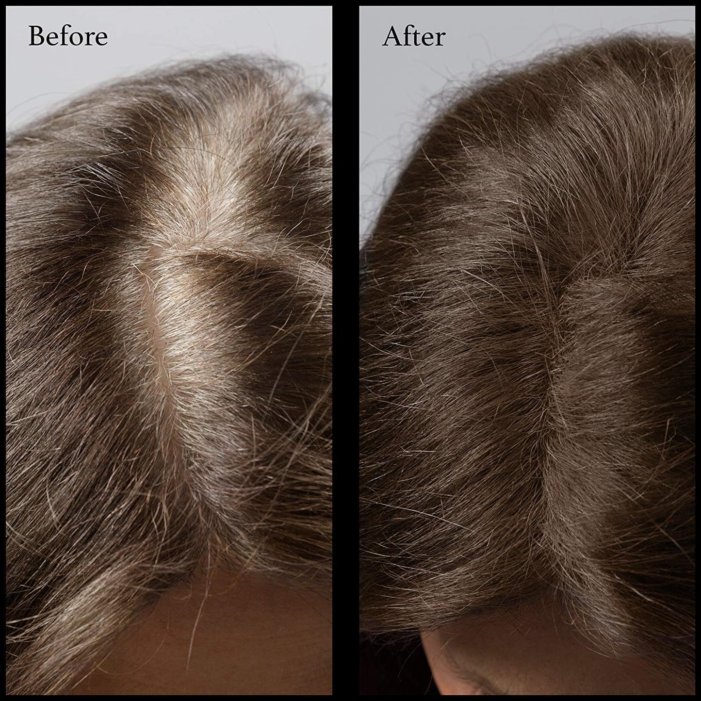 Root Concealer Touch Up Powder | All-Natural Crushed Minerals | Fast and Easy Total Gray Cover up for Black, Brown, Auburn, and Blonde Hair - 0.30 oz (Medium Brown)