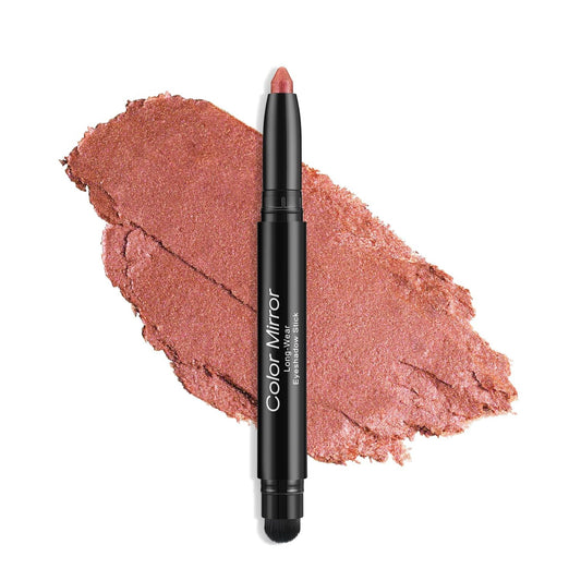 Longwear Cream Eye Shadow Sticks(46 Ruby Metallic), Smudge-Proof, Waterproof Eyeshadow,Silky Formula Glitter With Makeup Brush,Red Eyeshadow Stick | alldaygood beauty