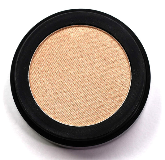 Honey Glow Gold Naked Off White Nude Shimmering Shimmer Pressed Powder Single Vegan Eyeshadow; Talc, Paraben & Cruelty Free | alldaygood beauty