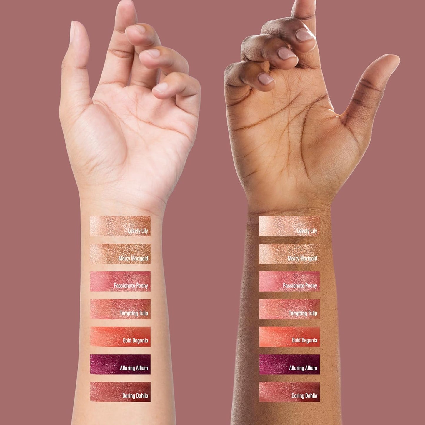 Kiss New York Professional Pearl Liquid Blush Beauty Wand, High Pigment Glow for Cheek, Eye & Lip, Non-Greasy Hydration Lightweight with Sponge-Tip Applicator (Daring Dahlia)