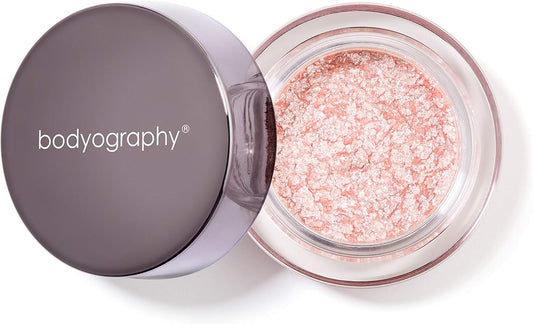 Bodyography Glitter Pigment - Stratus Champagne Pink for Women - 0.105 oz Eye Shadow | alldaygood beauty
