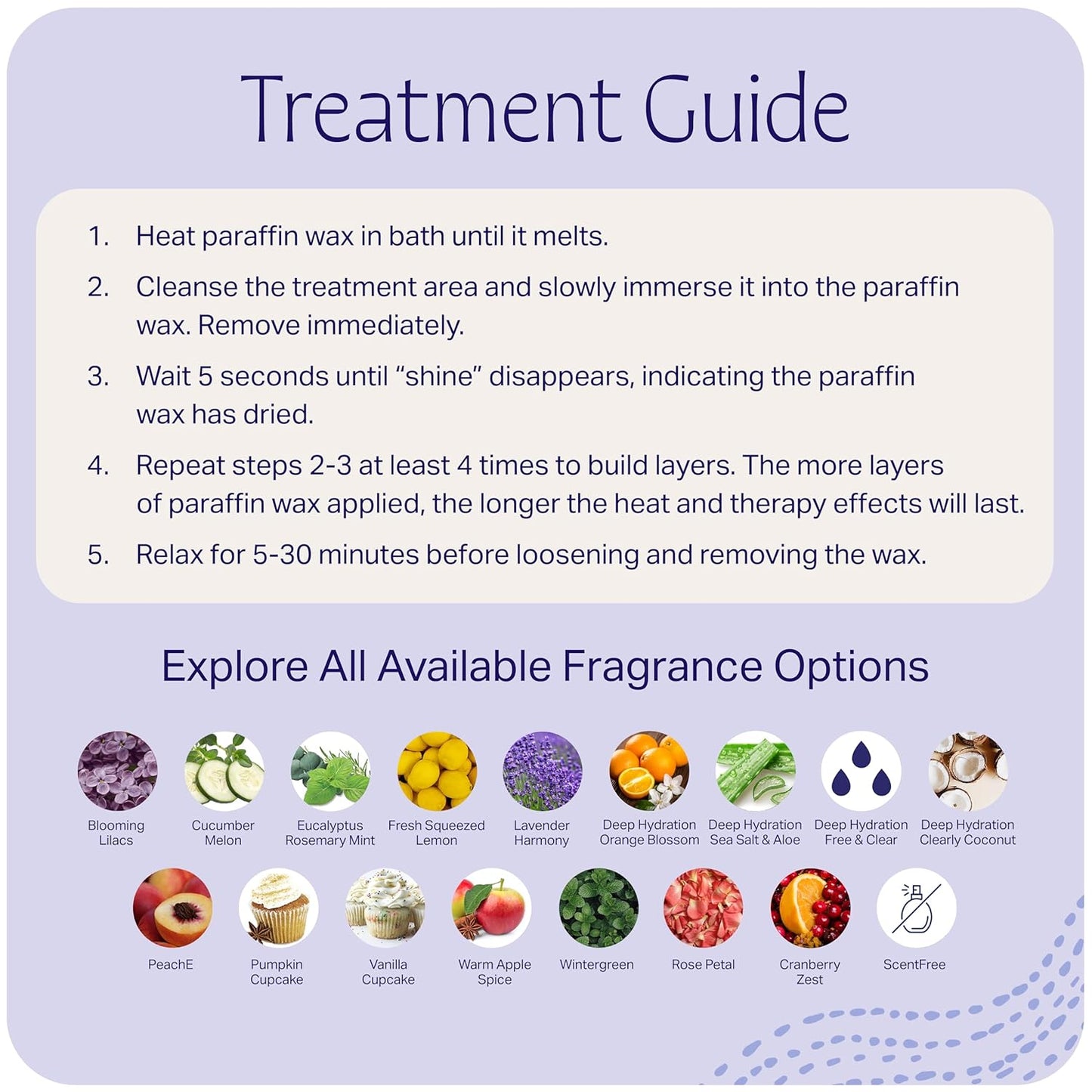 Therabath Paraffin Wax Refill - Thermotherapy - Use to Relieve Arthritis Discomfort, Stiff Muscles, & Dry Skin - For Hands, Feet, Body - Deeply Hydrates & Protects - Made in USA, 6 lb Warm Apple Spice