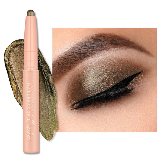 Oulac Twist-Up Eyeshadow Pencil – Waterproof Creamy Stick Blendable Texture, Vegan & Cruelty-Free Eye Makeup, 1.25g, 03 Sweet and Sour | alldaygood beauty