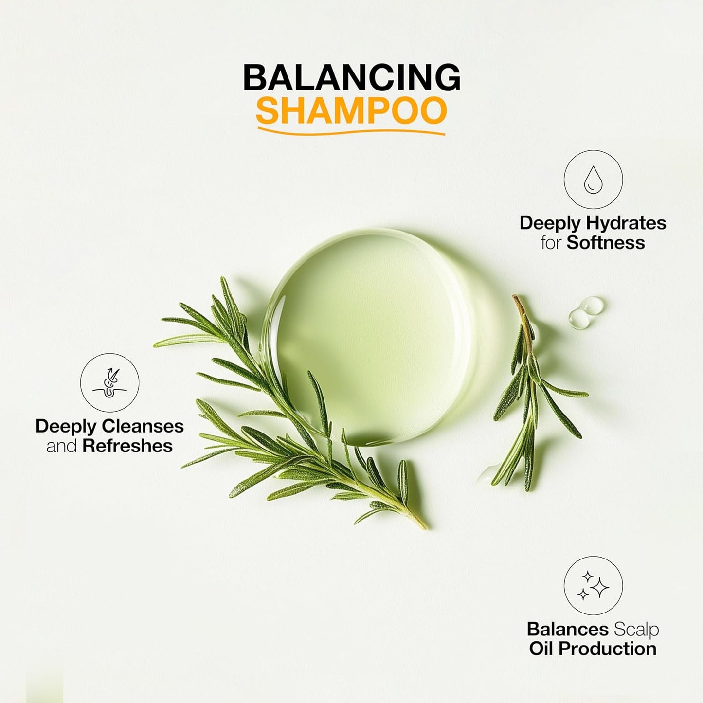 GK HAIR Balancing Shampoo Cleanses and Removes Buildup with Keratin Treatment For Oily Control Flaky Itchy Dry Scalp Thinning nourishing Hair Sulfate Free Women and Men – 10.1 Ounce