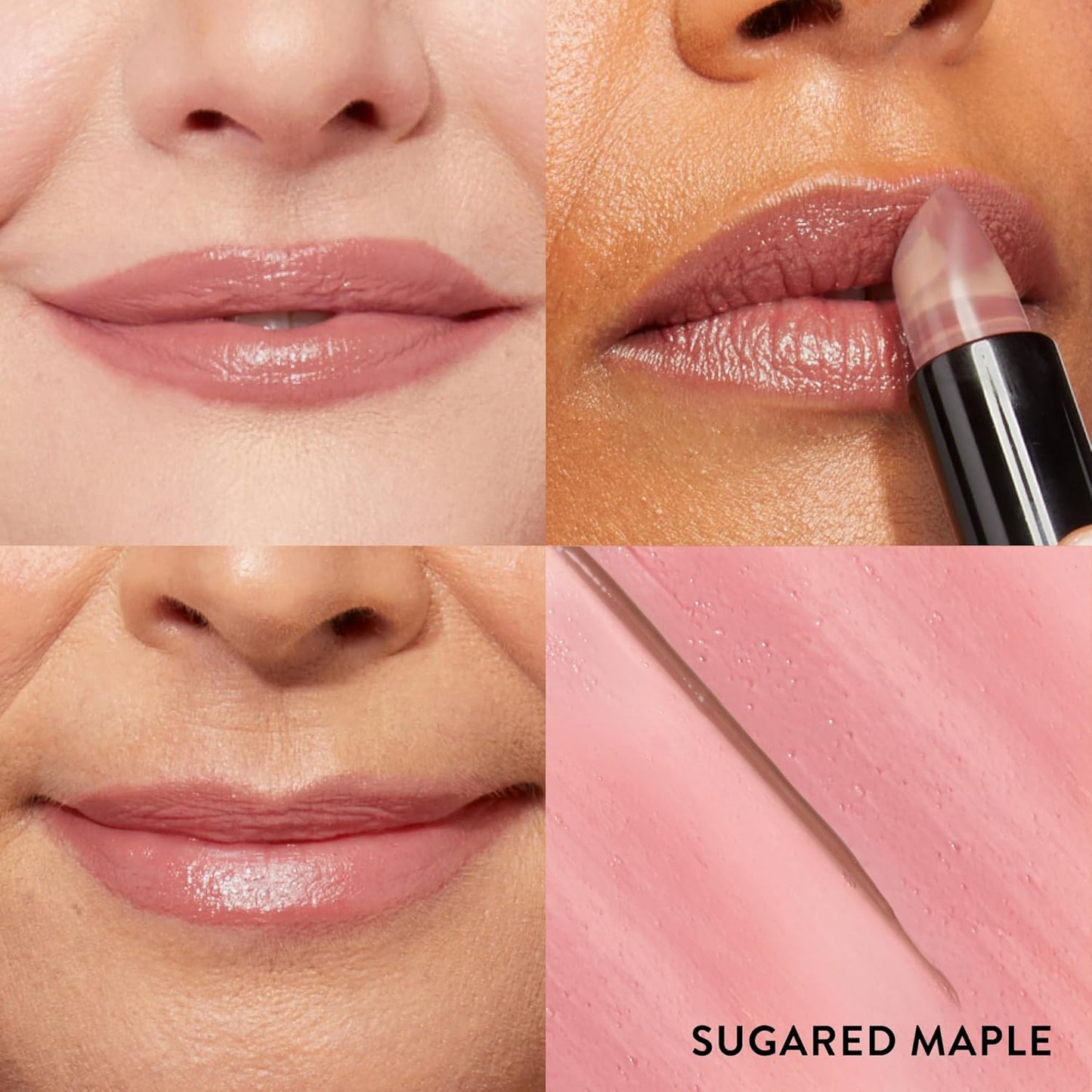 LAURA GELLER NEW YORK Italian Marble Sheer Lipstick - Sugared Maple - Hydrating & Lightweight - Vitamin E & Caster Seed Oil - Cream Finish