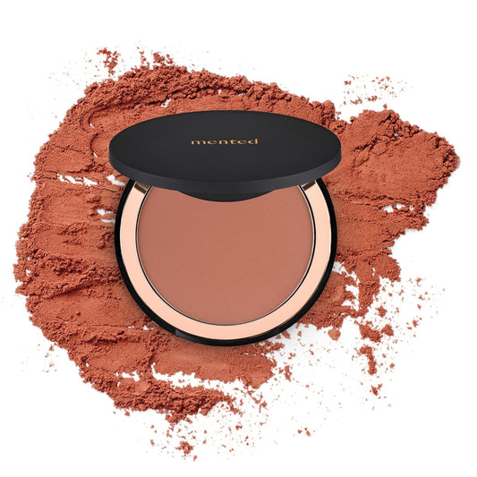 Mented Cosmetics Made in Italy, Cruelty Free Makeup, Vegan, Paraben Free, Shimmer Bronzer, Highlighter Bronzing Powder Palette for Face with Vitamin E + A, 0.35oz/10g, Vacay | alldaygood beauty