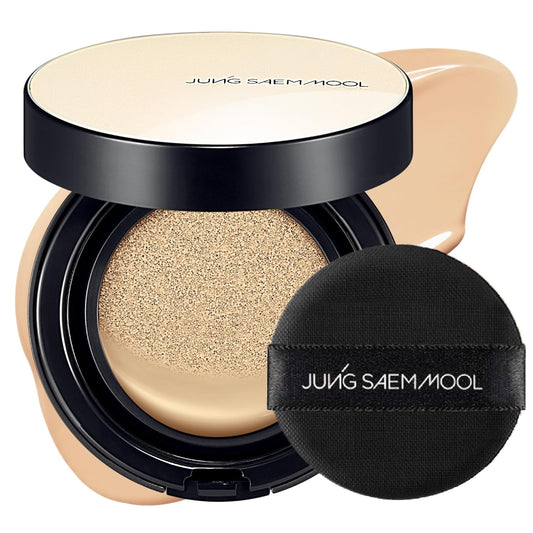 [JUNGSAEMMOOL OFFICIAL] Essential Skin Nuder Cushion (05 Light) | Refill not Included | Natural Finish | SPF50 Broad Spectrum | Korean Makeup Artist Brand | Cream Foundation | alldaygood beauty