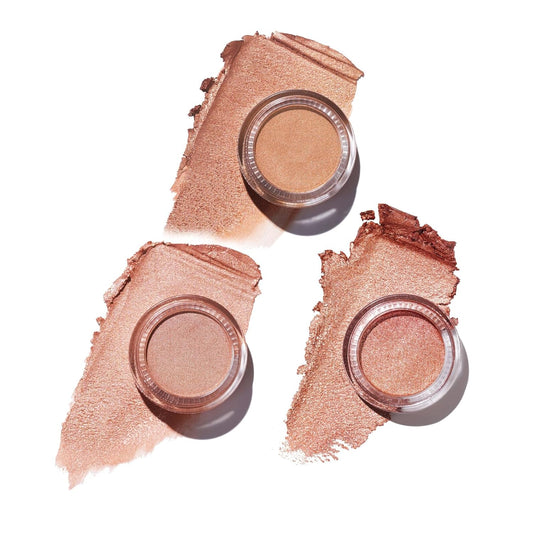 Oulac Cream Eyeshadow also for Highlighter Large Capacity Highly Pigmented Eye Shadow Waterproof &Long Lasting with Moisturizing Formula, Shimmer Glitter Eye Makeup Set 1 | alldaygood beauty