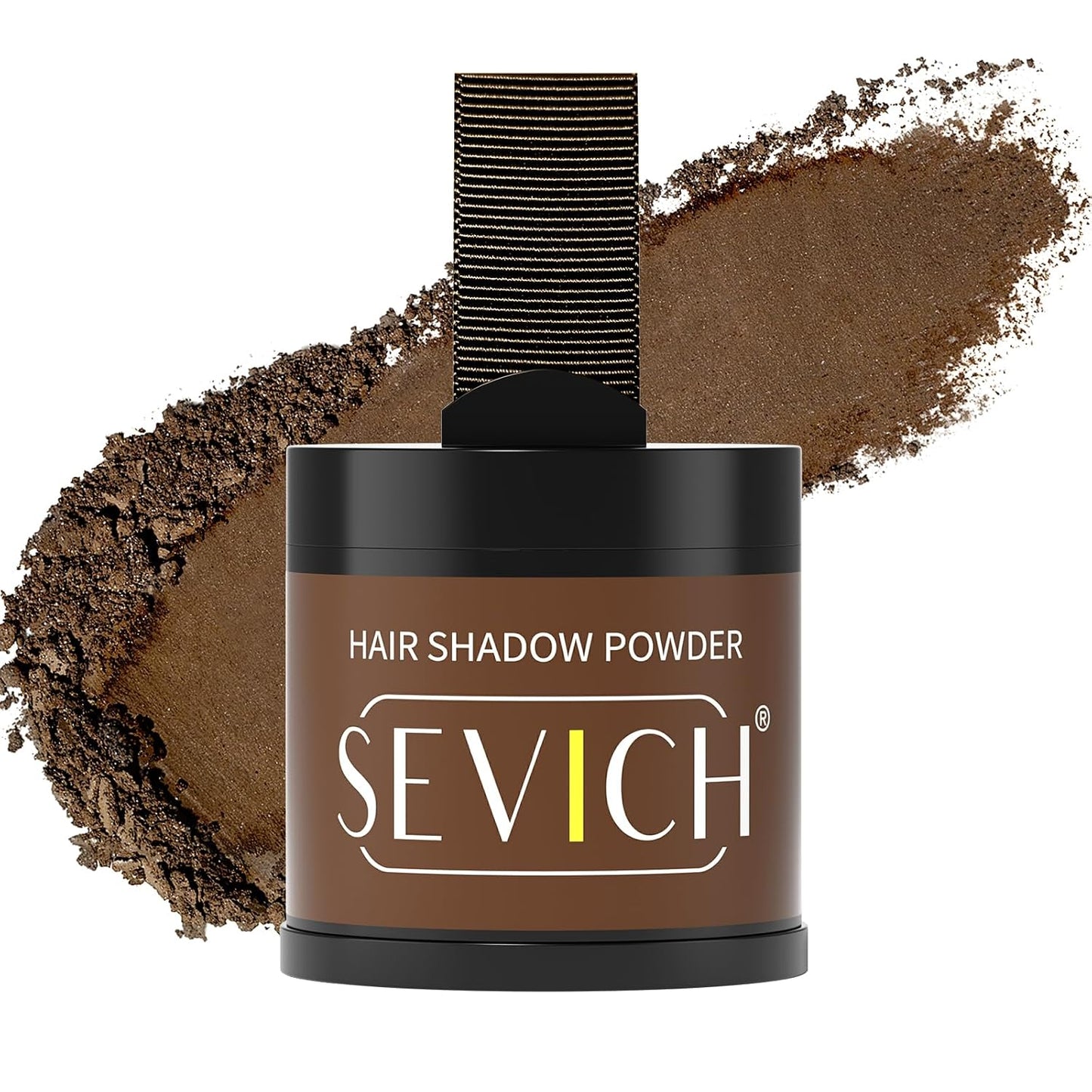 Sevich Hairline Powder 10g Large Capacity,Instantly Conceals Hair Loss,Root Touch up Powder,Hair Shadow Toppers for Women & Men Thinning Gray Hair,48H Makeup Lasting,1 Box = 2.5 Boxes,Medium Brown