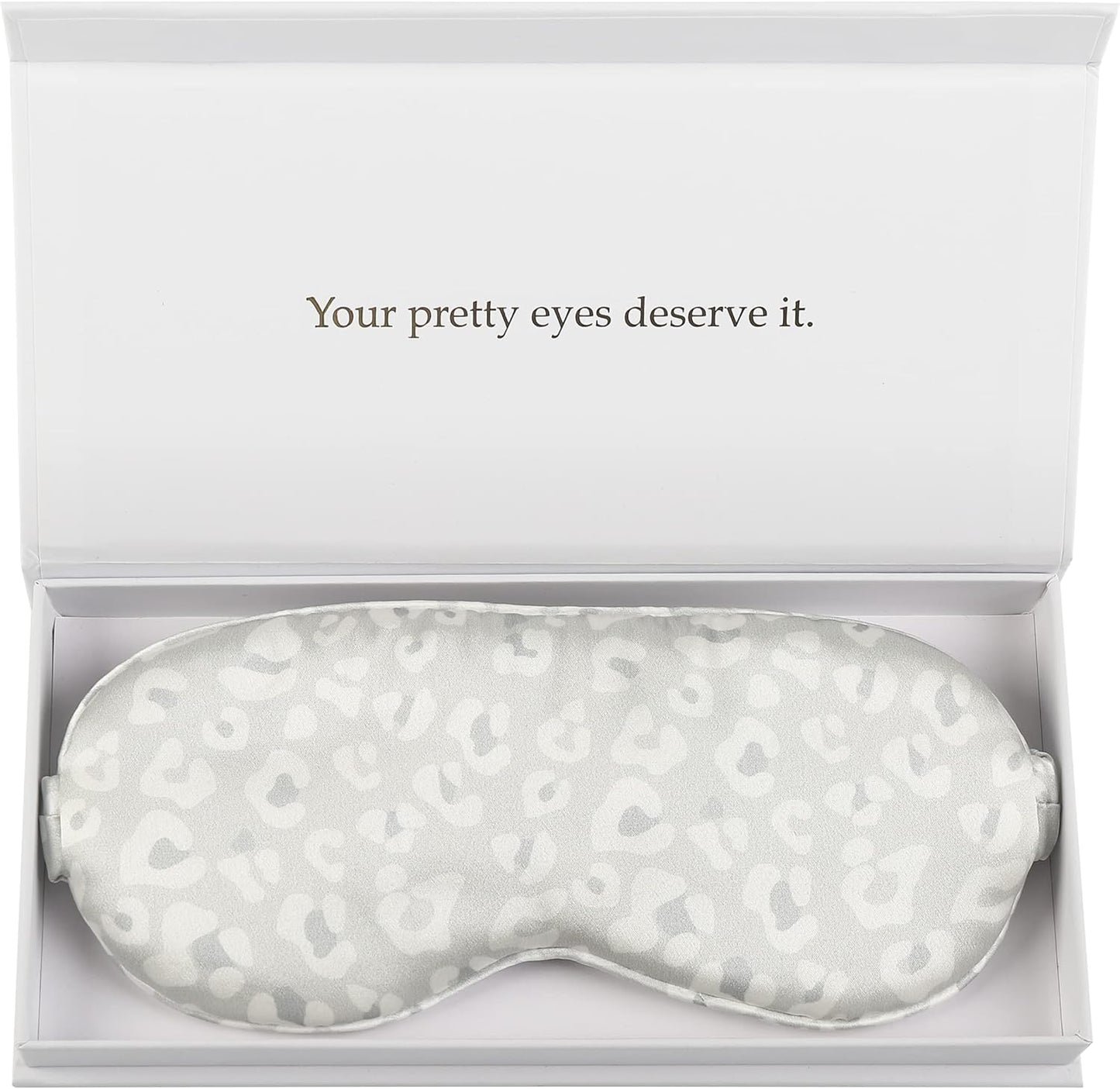 Silk Sleep Mask Light Blocking Luxury 100% Mulberry 22mm Silk Eye Mask Eye Cover Blindfold Ultra Soft Light & Comfy Anti Aging Skin Care with Travel Bag Gift Package