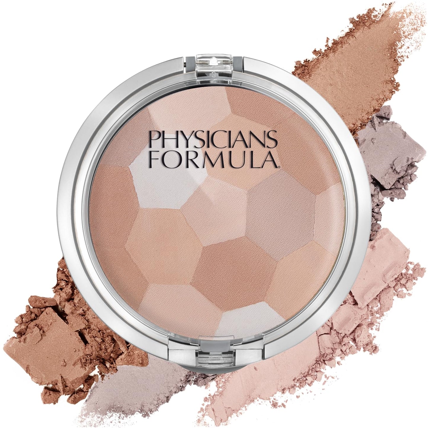 Physicians Formula Mineral Wear Talc-Free Loose Powder Creamy Natural & Setting Powder Palette Multi-Colored Pressed Finishing Powder Bundle