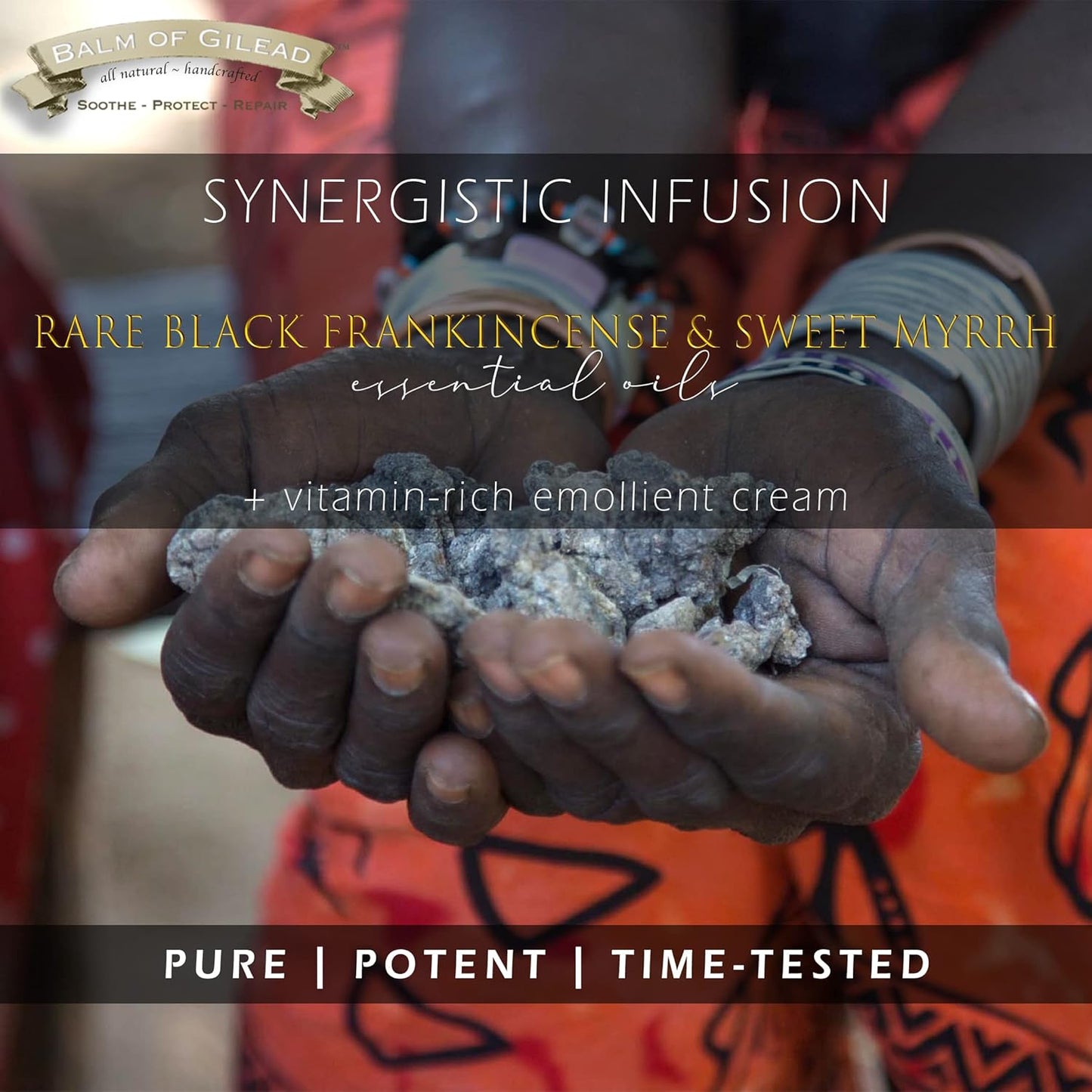 BALM OF GILEAD Foot Healing Cream – Frankincense & Sweet Myrrh Moisturizer for Sensitive Skin - Relieving Foot Therapy & Diabetic Skin Healing - Deeply Nourishing & Synergistic Cream