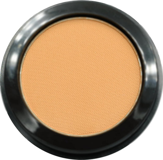 Desert Sun Matte Medium Orange Warm Beige Pressed Powder Single Vegan Eyeshadow; Talc, Paraben & Cruelty Free | alldaygood beauty