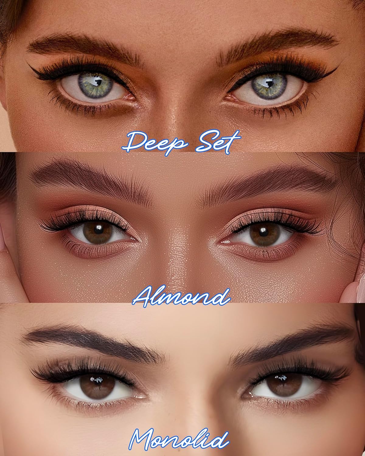 BEYELIAN False Eyelashes 14 Pairs Eye Lashes 10-15mm Strip Lash pack Soft 3D Volume Faux Mink Lashes That Look Like Extensions C200