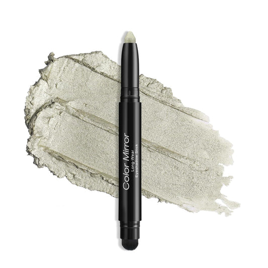 Cream Waterproof Hypoallergenic Eyeshadow Stick, long wear Metallic Glitter Matte Eye Shadow Pencil With Makeup Brush, Eye Brightener, 20 Marble Shimmer | alldaygood beauty