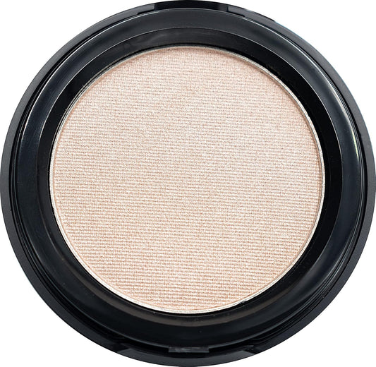 Shiny Warm Sand Beige Taupe Nude Natural Tone Satin Finish Pressed Powder Single Vegan Eyeshadow; Talc, Paraben & Cruelty Free | alldaygood beauty