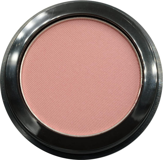 Rich Dusty Rose Pink Matte Red Mauve Pressed Powder Single Vegan Eyeshadow; Talc, Paraben & Cruelty Free | alldaygood beauty