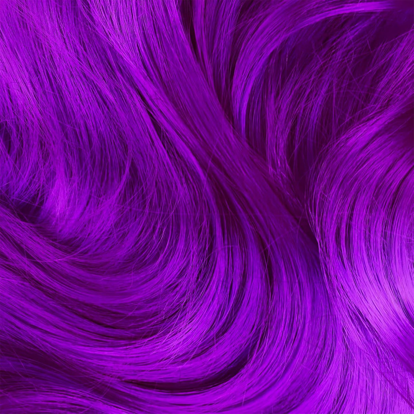 Lime Crime Unicorn Hair Dye Full Coverage, Genie (Deep Violet Purple) - Damage-Free Semi-Permanent Hair Color Conditions & Moisturizes - Temporary Hair Tint Kit Has A Sugary Citrus Vanilla Scent