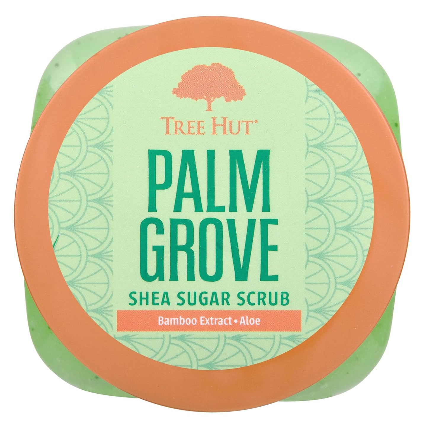 Tree Hut Palm Grove Shea Sugar Scrub | Exfoliating Body Scrub Removes Dead, Dry Skin for a Soft & Hydrated Feel | Nourishing Essential Body Care | 18 fl oz.