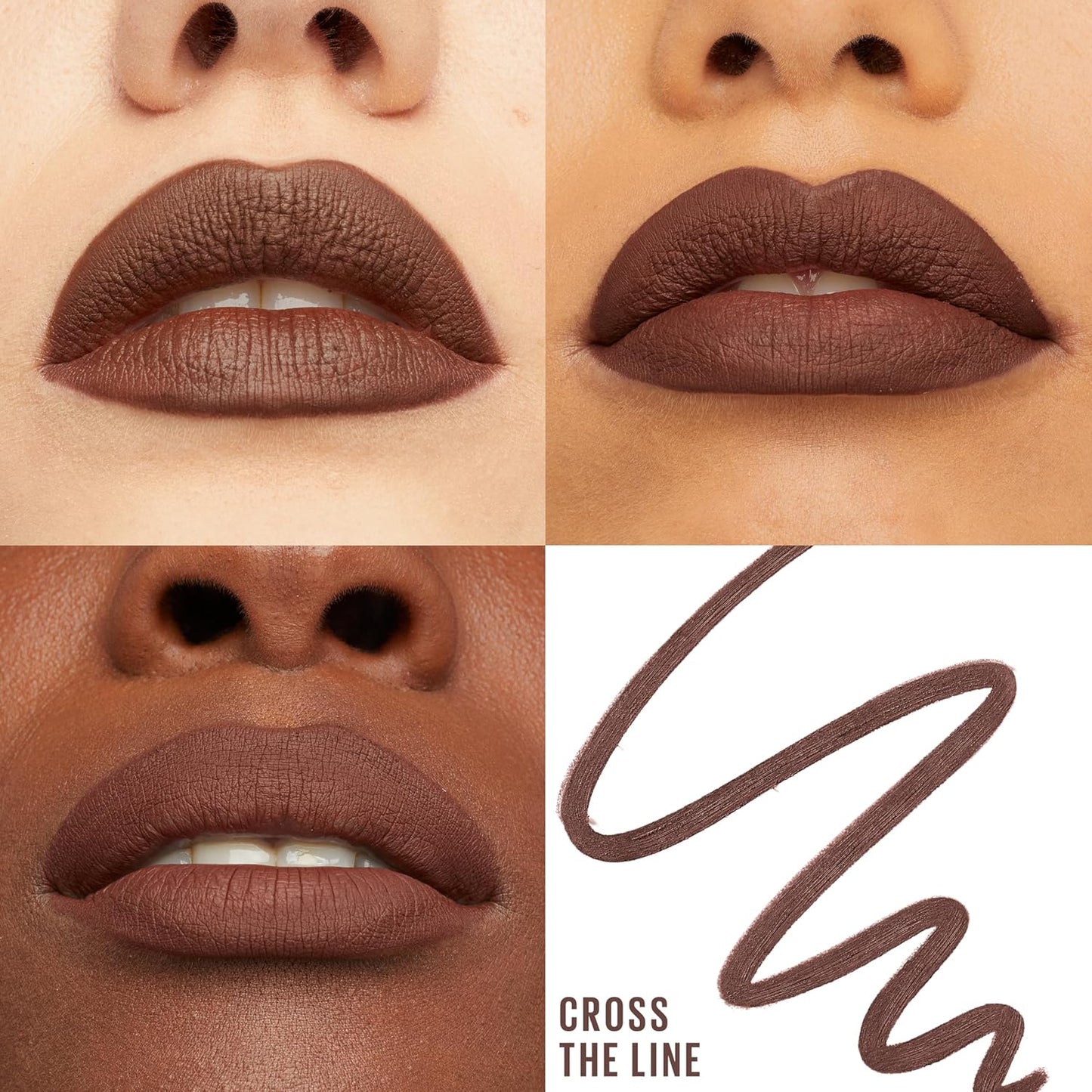 Maybelline Lifter Liner Lip Liner Pencil with Hyaluronic Acid, Cross the Line, 1 Count