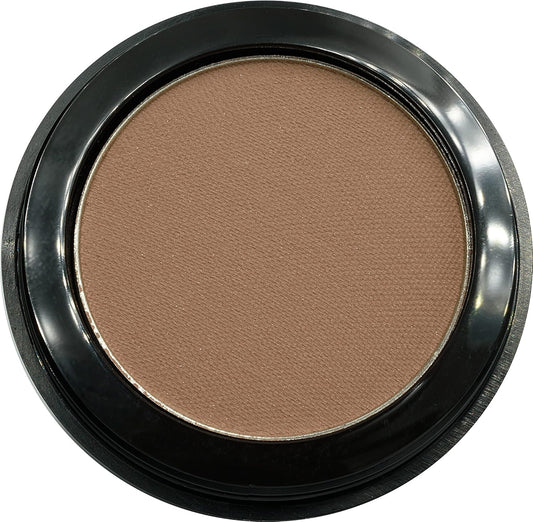 Acorn Matte Mauve Brown Pressed Powder Single Vegan Eyeshadow; Talc, Paraben & Cruelty Free | alldaygood beauty