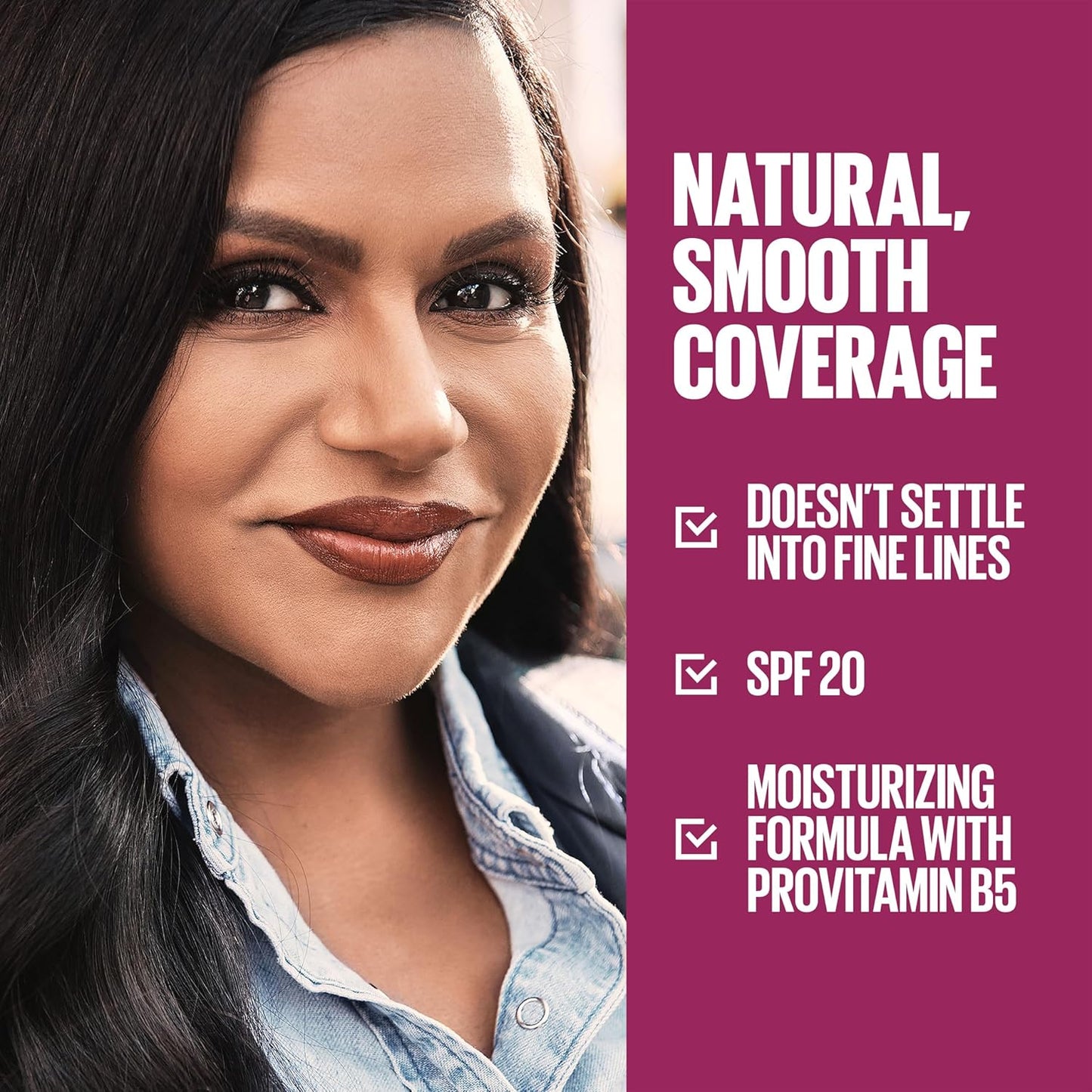 Maybelline Instant Age Rewind Eraser Foundation with SPF 20 and Moisturizing ProVitamin B5, 210, 1 Count