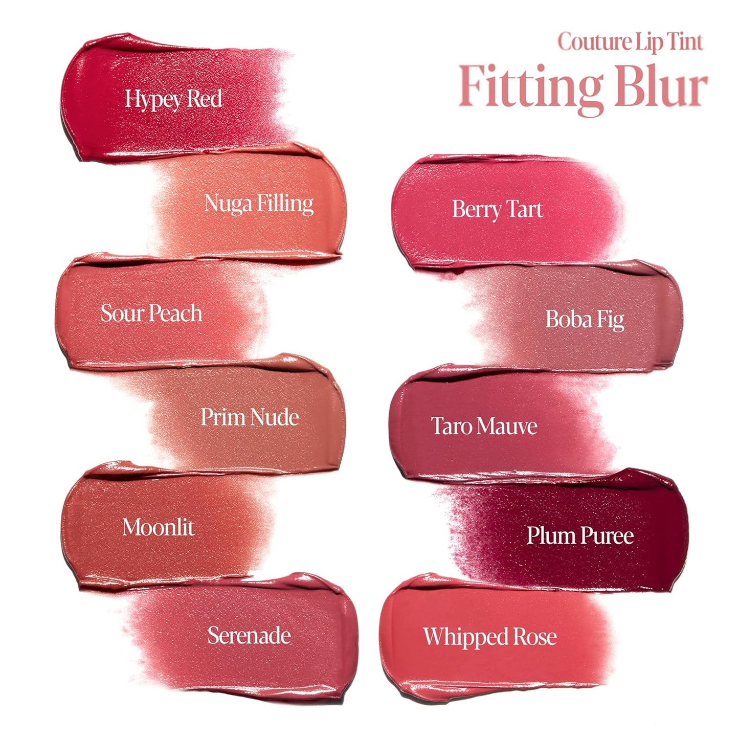 Espoir Couture Lip Tint Fitting Blur #9 Taro Mauve 0.14oz | Soft and Creamy Color for Blurry Lip Look | Smudge-Proof Fixing Lip Stain | Lightweight and Comfortable Matte Finish