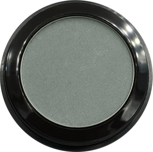 Spruce Matte Deep Green Blue Grey Gray Pressed Powder Single Vegan Eyeshadow; Talc, Paraben & Cruelty Free | alldaygood beauty