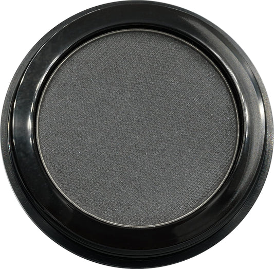 Thunder Matte Dark Grey Blue Gray Pressed Powder Single Vegan Eyeshadow; Talc, Paraben & Cruelty Free | alldaygood beauty