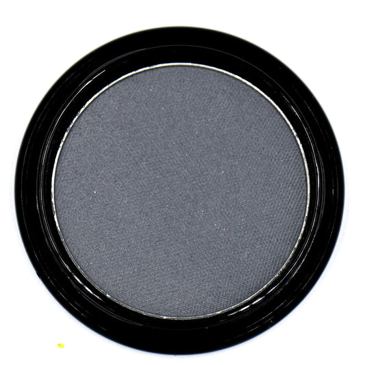 Navy Blue Grey Gray Silver Matte Opaque Vegan Pressed Powder Single Eyeshadow; Talc, Paraben & Cruelty Free | alldaygood beauty