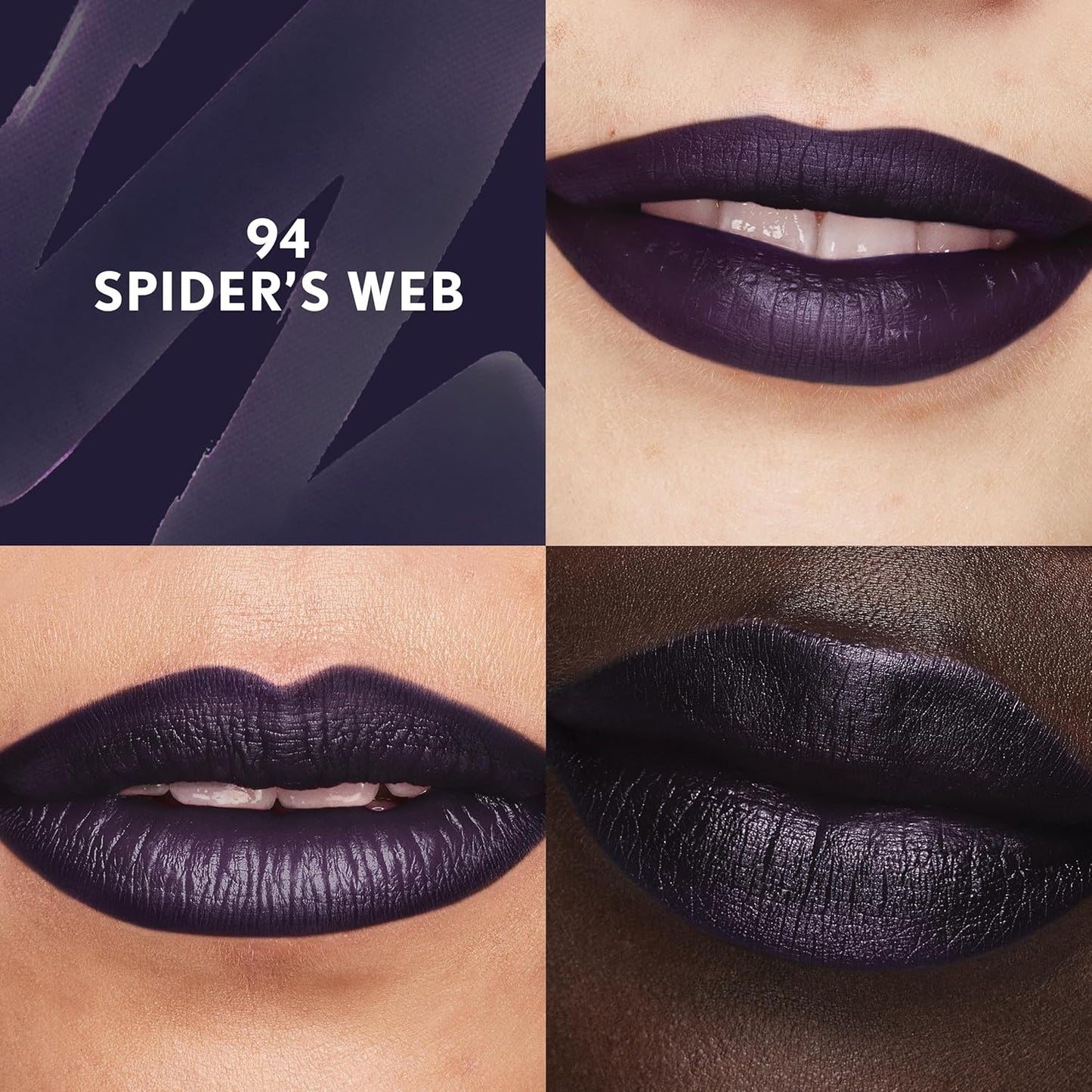 Covergirl Outlast, Spider's Web, Lipstain Halloween Limited Edition, Transfer-Proof, Non-Drying, Lightweight, Buildable, 0.05oz