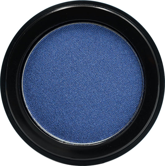 Atlantic Navy Denim Royal Blue Sparkling Pressed Powder Single Vegan Eyeshadow; Talc, Paraben & Cruelty Free | alldaygood beauty
