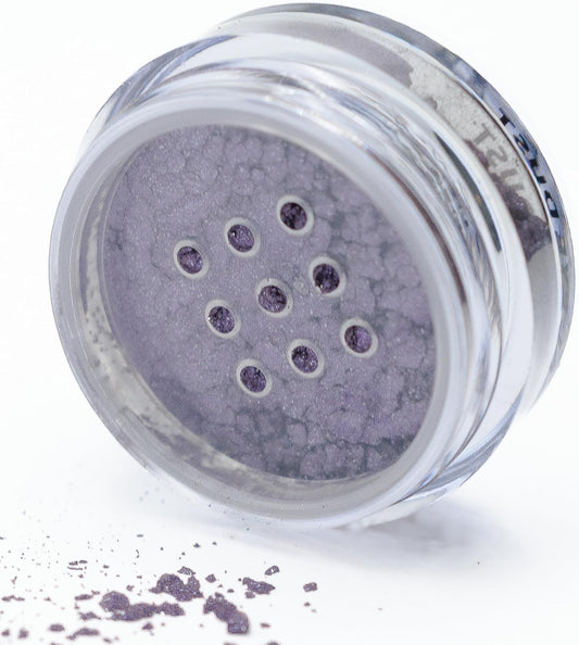 Violet Storm Cool Tone Metallic Lavender Purple Single Loose Powder Eyeshadow; Vegan, Talc & Paraben Free, No Animal Testing & Cruelty Free | alldaygood beauty